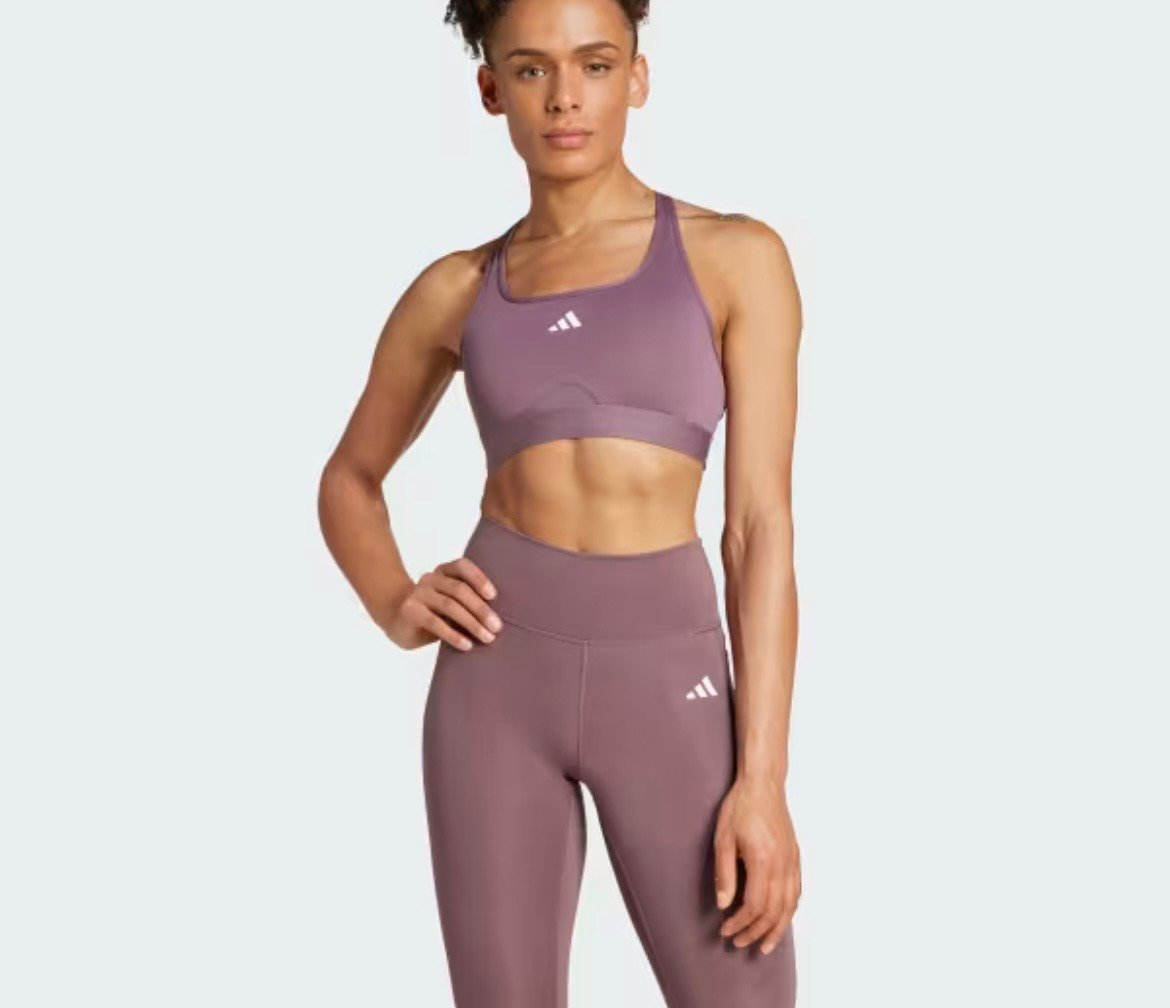 Crop deportivo ADIDAS TALLA M original closet Leska