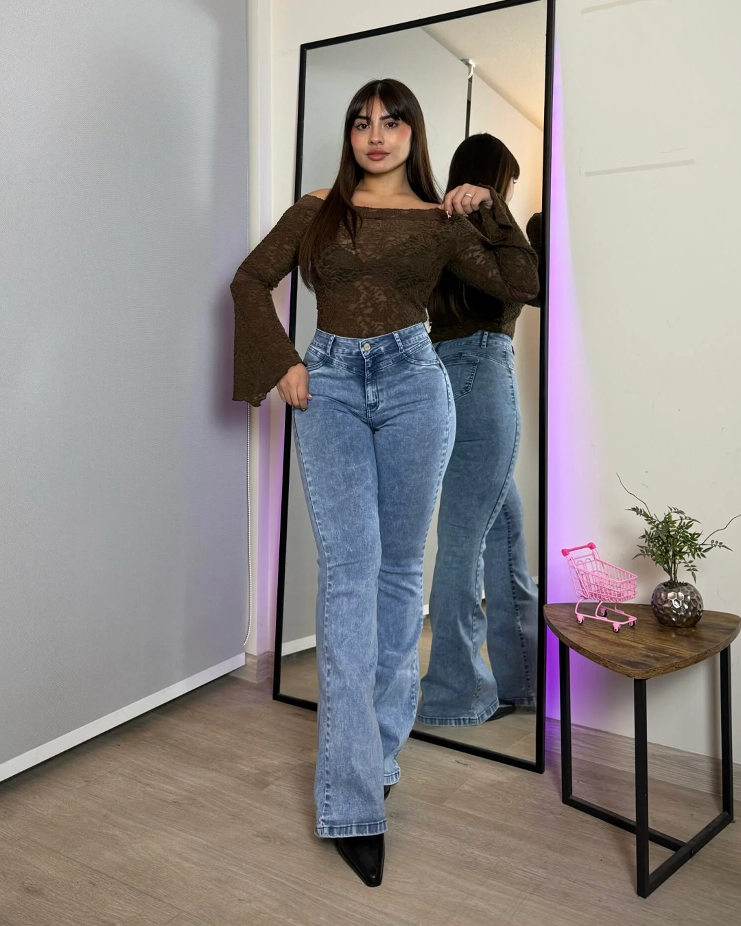 Jeans celeste